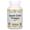 Thực phẩm chức năng California Gold Nutrition Apple Cider Vinegar 180 Veggie Capsules 898220019069