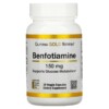 Thực phẩm chức năng California Gold Nutrition Benfotiamine 150 mg 30 Veggie Capsules 898220020249