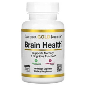 Thực phẩm chức năng California Gold Nutrition Brain Health 60 Veggie Capsules 898220020713