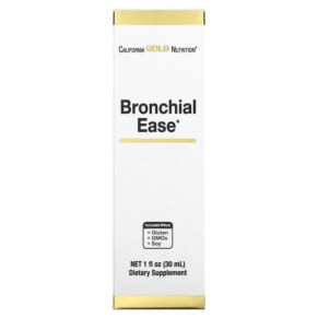 Thực phẩm chức năng California Gold Nutrition Bronchial Ease 1 fl oz (30 ml) 898220021130