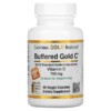 Thực phẩm chức năng California Gold Nutrition Buffered Gold C GOLD Standard Sodium Ascorbate (Vitamin C) 750 mg 60 Veggie Capsules 898220012367