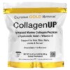 Thực phẩm chức năng California Gold Nutrition CollagenUP Hydrolyzed Marine Collagen Peptides with Hyaluronic Acid and Vitamin C Unflavored 16.37 oz (464 g) 898220010325