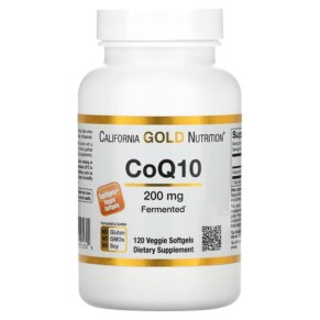 Thực phẩm chức năng California Gold Nutrition CoQ10 200 mg 120 Veggie Softgels 898220012749