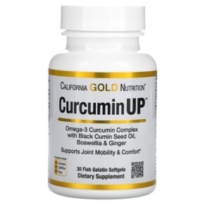 Thực phẩm chức năng California Gold Nutrition CurcuminUP 30 Fish Gelatin Softgels 898220011445
