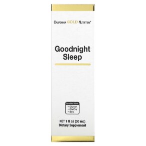 Thực phẩm chức năng California Gold Nutrition Goodnight Sleep 1 fl oz (30 ml) 898220021215