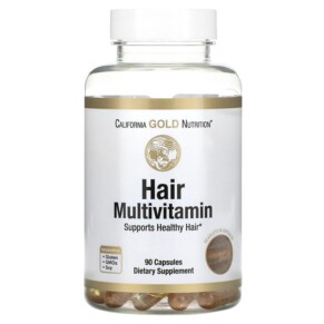 Thực phẩm chức năng California Gold Nutrition Hair Multivitamin 90 Gelatin Capsules 898220019151
