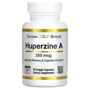 Thực phẩm chức năng California Gold Nutrition Huperzine A 250 mcg 90 Veggie Capsules 898220021680