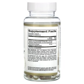 Thành phần vi chất của California Gold Nutrition Immune & Respiratory Care 30 Veggie Capsules 898220019182