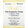 Thực phẩm chức năng California Gold Nutrition Kids Pre-Probiotic Pixies 5 Billion CFUs + Elderberry Natural Blueberry Flavor 30 Packets 0.05 oz (1.5 g) Each 898220018536