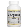 Thực phẩm chức năng California Gold Nutrition L-Arginine 60 Veggie Capsules 898220011261