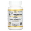 Thực phẩm chức năng California Gold Nutrition L-Theanine Featuring AlphaWave 100 mg 30 Veggie Capsules 898220012442