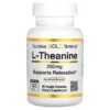 Thực phẩm chức năng California Gold Nutrition L-Theanine Featuring AlphaWave 200 mg 60 Veggie Capsules 898220012428