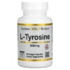 Thực phẩm chức năng California Gold Nutrition L-Tyrosine AjiPure 500 mg 60 Veggie Capsules 898220011353