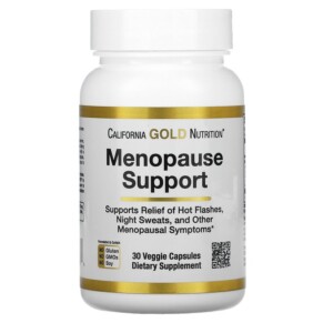 Thực phẩm chức năng California Gold Nutrition Menopause Support 30 Veggie Capsules 898220020614