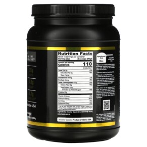 Thành phần vi chất của California Gold Nutrition Micellar Casein Protein Unflavored Slow Absorption 16 oz (454 g) 898220010615