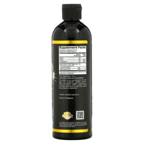 Thành phần vi chất của California Gold Nutrition Organic MCT Oil 12 fl oz (355 ml) 898220017867