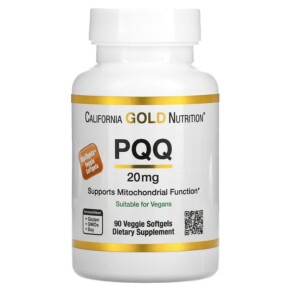 Thực phẩm chức năng California Gold Nutrition PQQ 20 mg 90 Veggie Softgels 898220015047