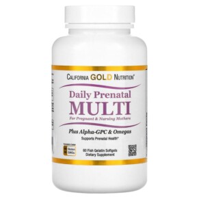 Thực phẩm chức năng California Gold Nutrition Prenatal MultiVitamin 60 Softgel 898220013456