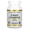 California Gold Nutrition S-Acetyl L-Glutathione 100 mg 120 Veggie Capsules 5 Thực phẩm chức năng California Gold Nutrition S-Acetyl L-Glutathione 100 mg 120 Veggie Capsules 898220019007