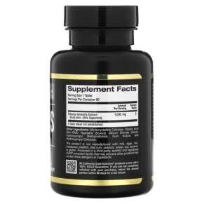 Thành phần vi chất của California Gold Nutrition SPORT - Tribulus 1.000 mg 60 Tablets 898220006632