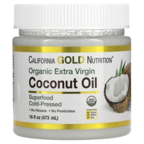 Thực phẩm chức năng California Gold Nutrition SUPERFOODS - Cold Pressed Organic Virgin Coconut Oil 16 fl oz (473 ml) 898220011902