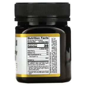 Thành phần vi chất của California Gold Nutrition SUPERFOODS Manuka Honey Monofloral MGO 100+ 8.8 oz (250 g) 898220019786