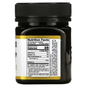 Thành phần vi chất của California Gold Nutrition SUPERFOODS Manuka Honey Monofloral MGO 263+ 8.8 oz (250 g) 898220019779