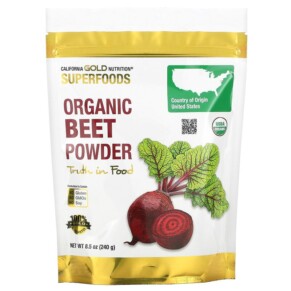 Thực phẩm chức năng California Gold Nutrition SUPERFOODS - Organic Beet Powder 8.5 oz (240 g) 898220012138