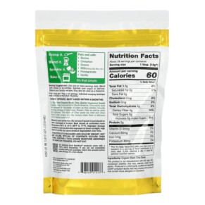 Thành phần vi chất của California Gold Nutrition SUPERFOODS Organic Chia Seeds 12 oz (340 g) 898220012176