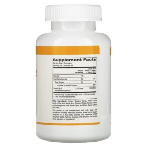 Thành phần vi chất của California Gold Nutrition Vitamin B12 Gummies Natural Raspberry Flavor Gelatin Free 3000 mcg 90 Gummies 898220011971