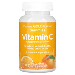 Thực phẩm chức năng California Gold Nutrition Vitamin C Gummies 90 Gummies 898220010929