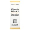 Thực phẩm chức năng California Gold Nutrition Vitamin D3 + K2 25 mcg (1.000 IU) 1 fl oz (30 ml) 898220020492