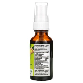 Thành phần vi chất của California Natural Immunity Shots Spray 1 oz (30 ml) 011821741102