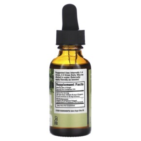 Thành phần vi chất của California Natural Wild Oregano Oil 1 fl oz (30 ml) 011821740105