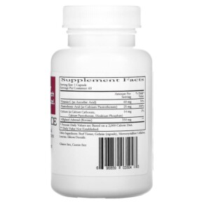 Thành phần vi chất của Cardiovascular Research Ltd. Cortol Ace 60 Capsules 696859035043