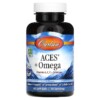 Carlson ACES + Omega 60 Softgels 4 Thực phẩm chức năng Carlson ACES + Omega 60 Softgels 088395444005
