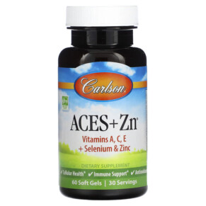 Thực phẩm chức năng Carlson Aces + Zn 60 Softgels 088395044205