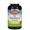 Thực phẩm chức năng Carlson Black Elderberry Gummies + Vitamin C & Zinc Natural Berry 50 mg 120 Vegetarian Gummies 088395488108