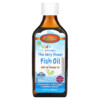 Thực phẩm chức năng Carlson Kids The Very Finest Fish Oil Natural Mixed Berry 800 mg 6.7 fl oz (200 ml) 088395193309