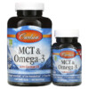 Thực phẩm chức năng Carlson MCT & Omega-3 120 + 30 Free Soft Gels 088395176401