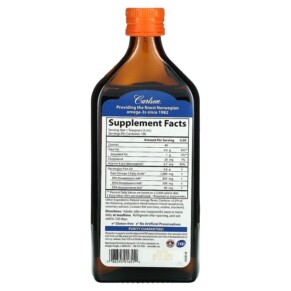 Carlson Norwegian The Very Finest Fish Oil Natural Orange 1.600 mg 16.9 fl oz (500 ml) 3 Thành phần vi chất của Carlson Norwegian The Very Finest Fish Oil Natural Orange 1.600 mg 16.9 fl oz (500 ml) 088395016554