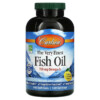 Thực phẩm chức năng Carlson The Very Finest Fish Oil Natural Lemon 350 mg 240 Soft Gels 088395016325
