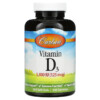 Thực phẩm chức năng Carlson Vitamin D3 125 mcg (5.000 IU) 360 Soft Gels 088395141201
