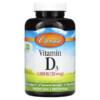 Carlson Vitamin D3 50 mcg (2.000 IU) 360 Soft Gels 5 Thực phẩm chức năng Carlson Vitamin D3 50 mcg (2.000 IU) 360 Soft Gels 088395014635