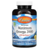 Carlson Wild Norwegian Maximum Omega 2000 Natural Lemon 1.000 mg 90 Soft Gels 4 Thực phẩm chức năng Carlson Wild Norwegian Maximum Omega 2000 Natural Lemon 1.000 mg 90 Soft Gels 088395172106