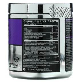 Thành phần vi chất của Cellucor Alpha Amino Performance BCAAs Icy Blue Razz 13.4 oz (381 g) 810390028313