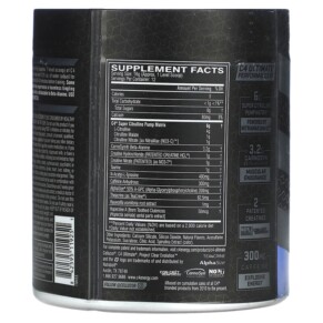 Thành phần vi chất của Cellucor C4 Ultimate Pre-Workout Performance Icy Blue Razz 6.77 oz (192 g) 842595119251