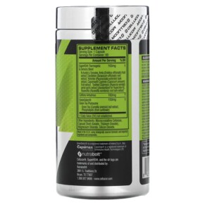 Thành phần vi chất của Cellucor Super HD High-Definition Fat Burner 60 Capsules 842595112689