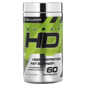 Thực phẩm chức năng Cellucor Super HD High-Definition Fat Burner 60 Capsules 842595112689