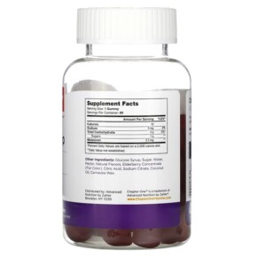 Thành phần vi chất của Chapter One S Is For Sleep with Melatonin Flavored Gummies 60 Gummies 848998041045